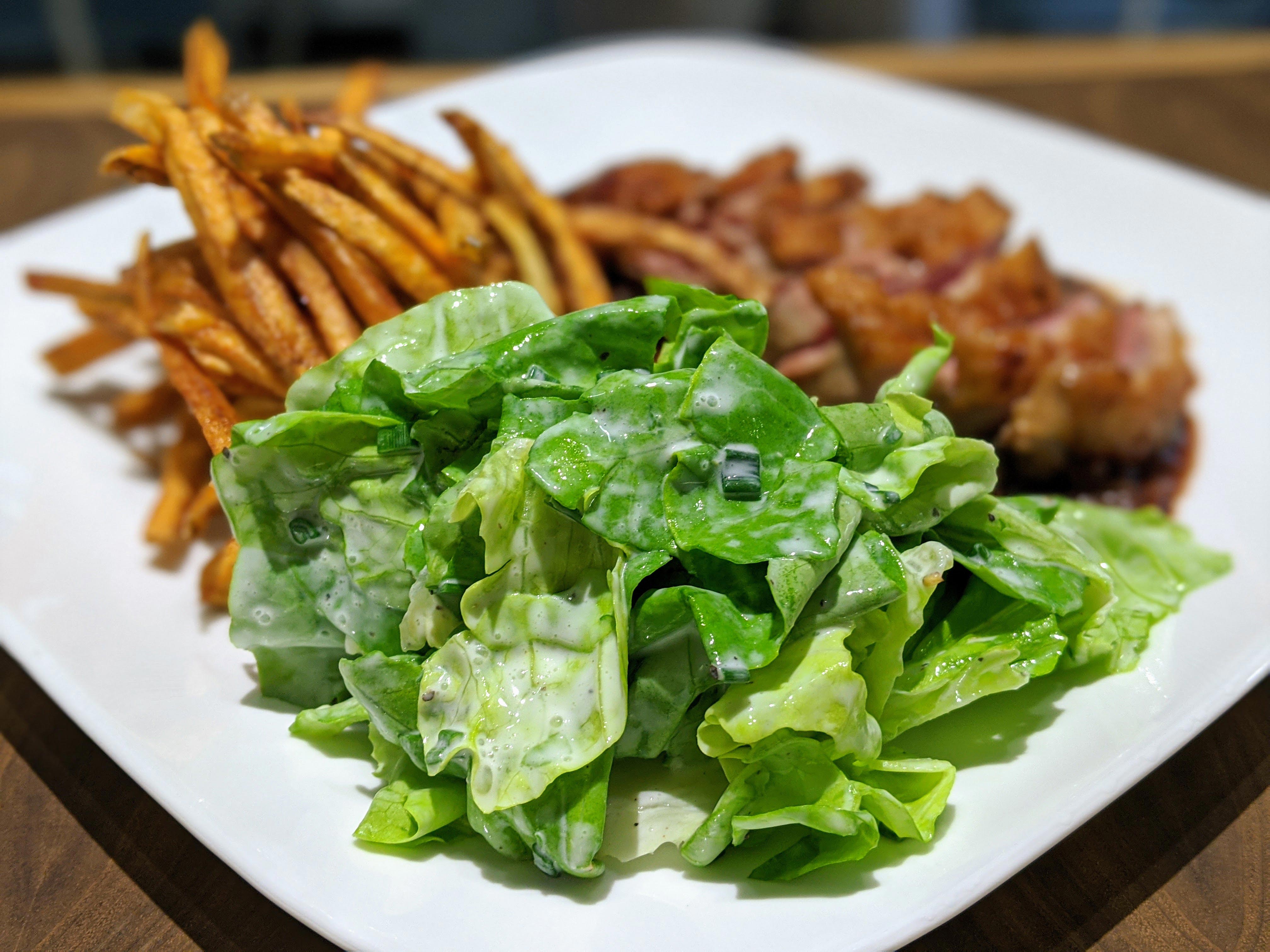 Salade aux cailles