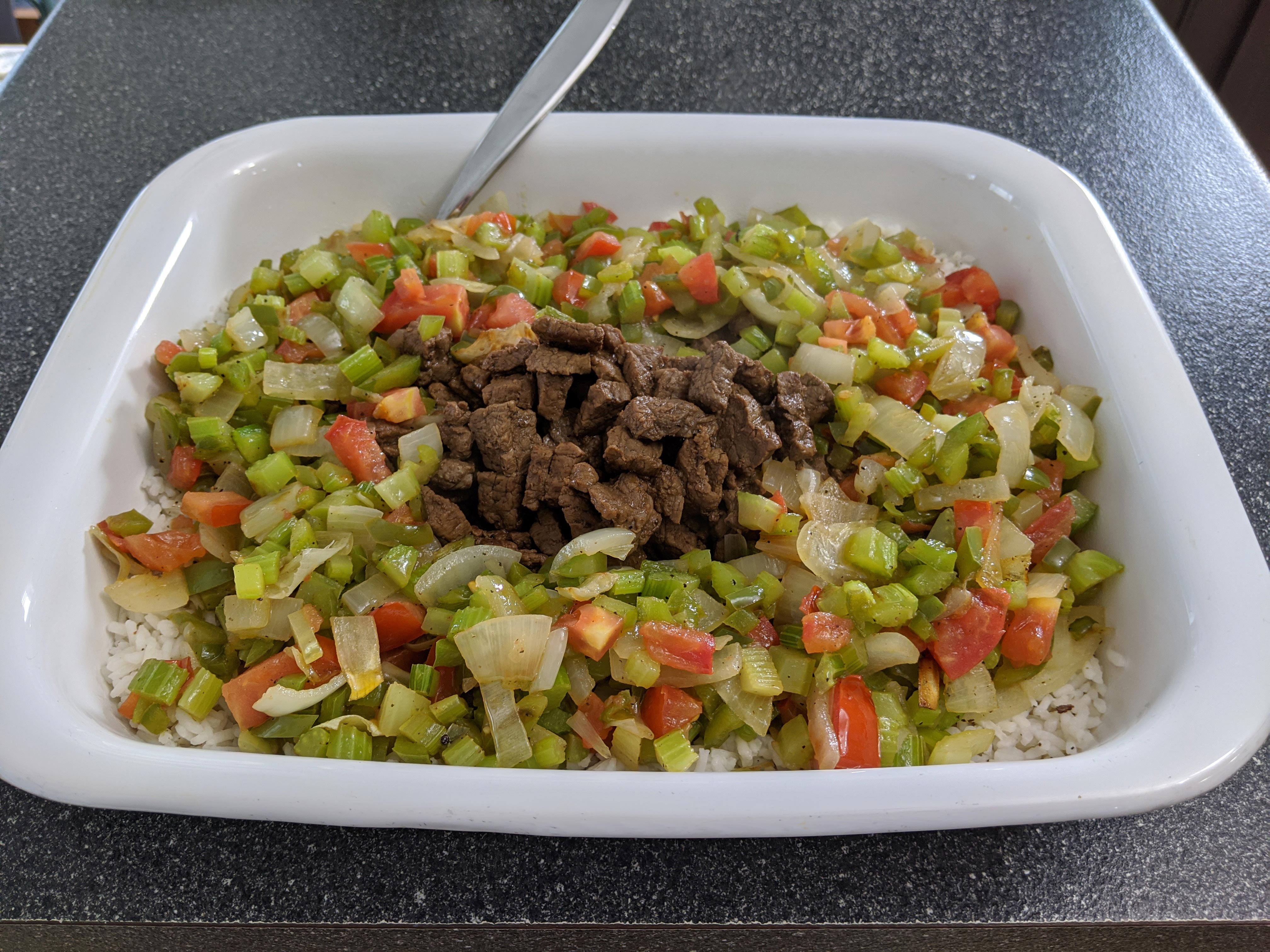 Steak mexicain