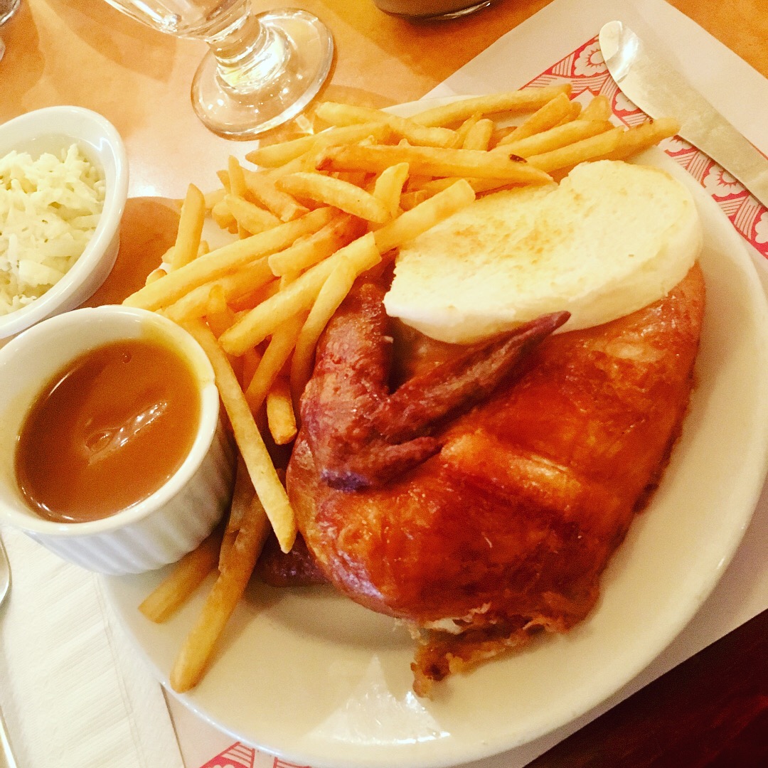 Le poulet bar-b-q