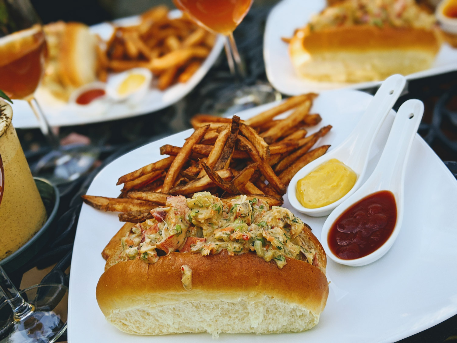 Guedilles au homard
