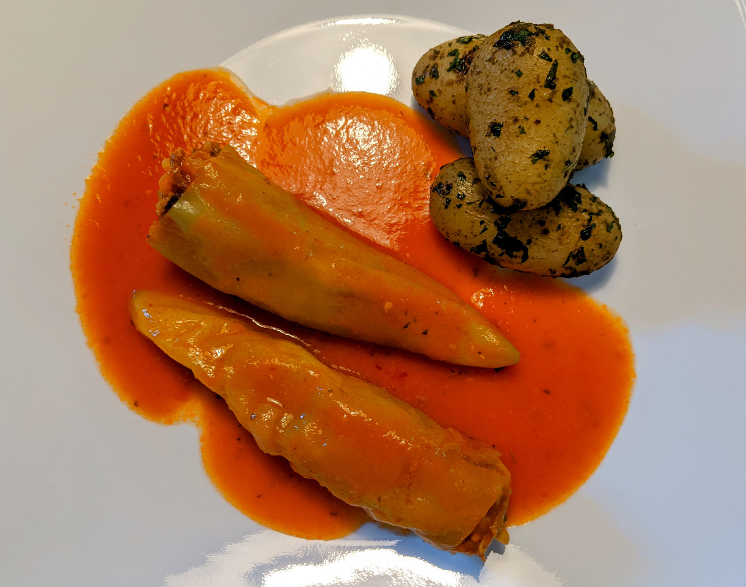 Poivrons farcis à la hongroise