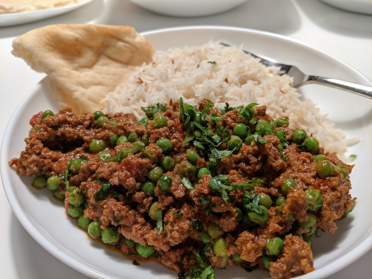 Qeema matar