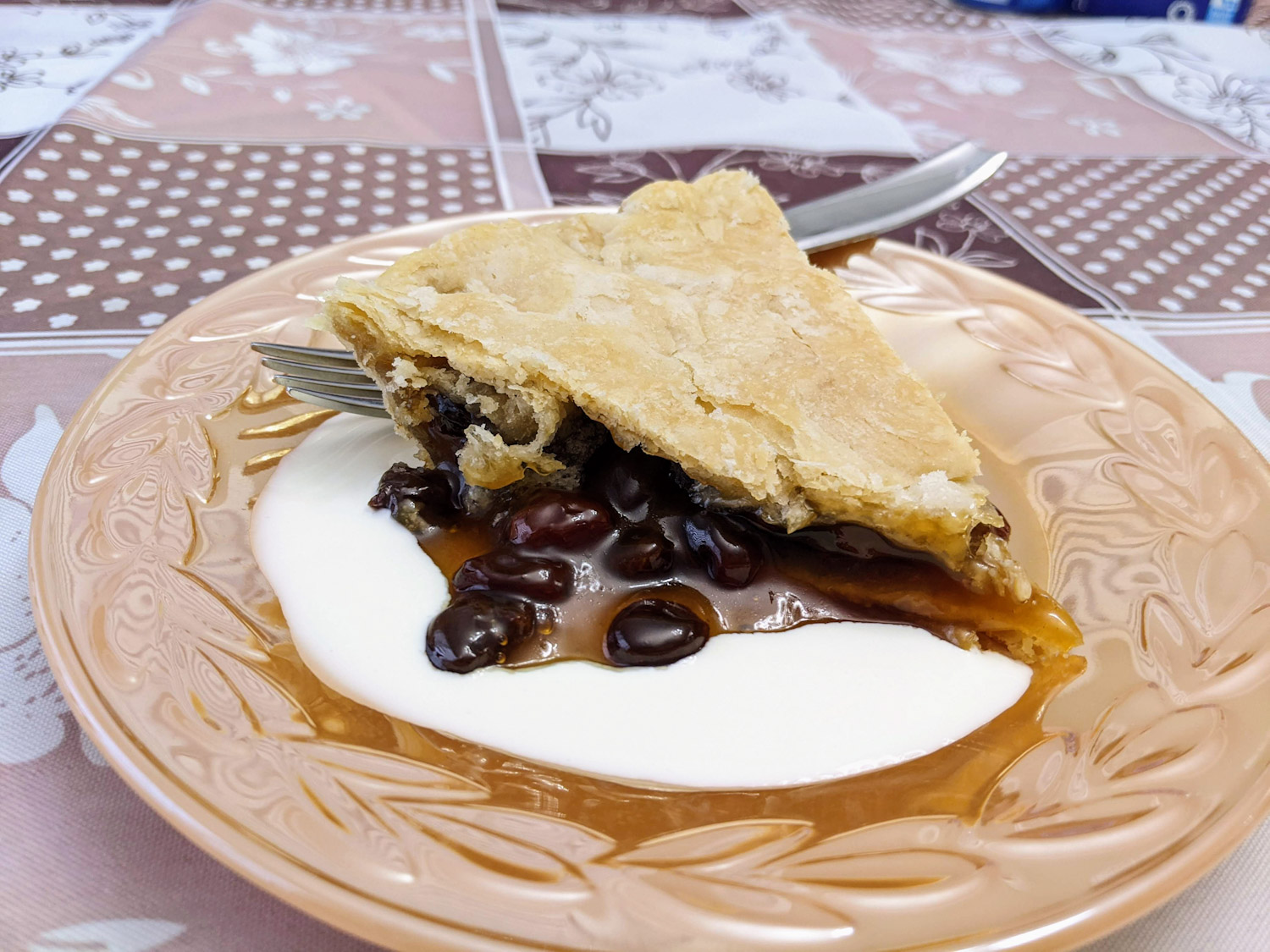 Tarte aux raisins