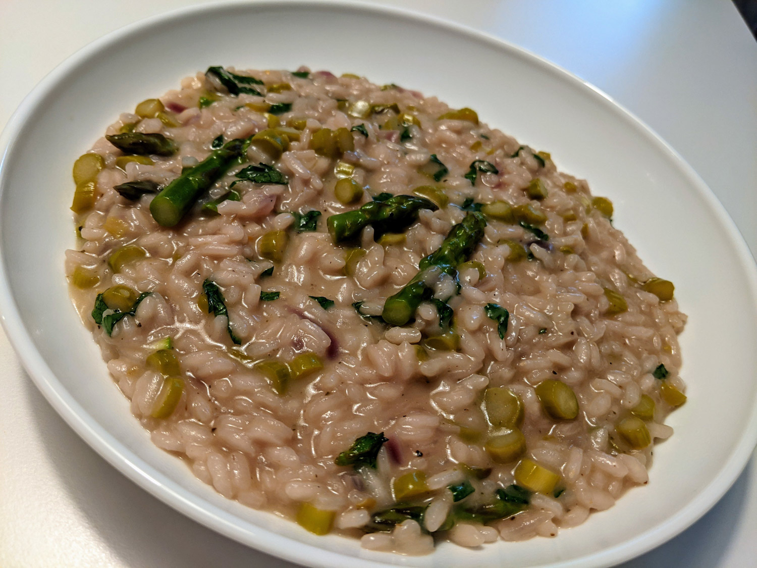Risotto alle asparagi