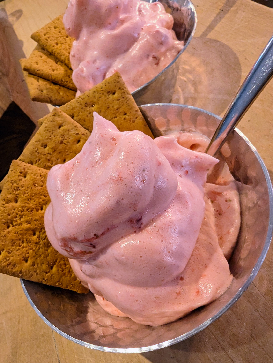 Mousse aux fraises
