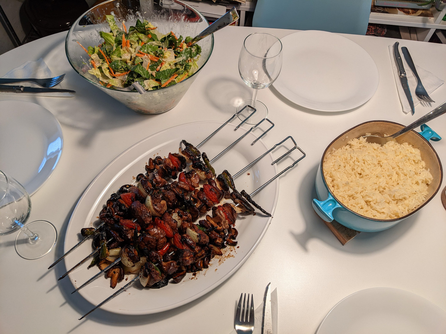 Brochettes de poulet