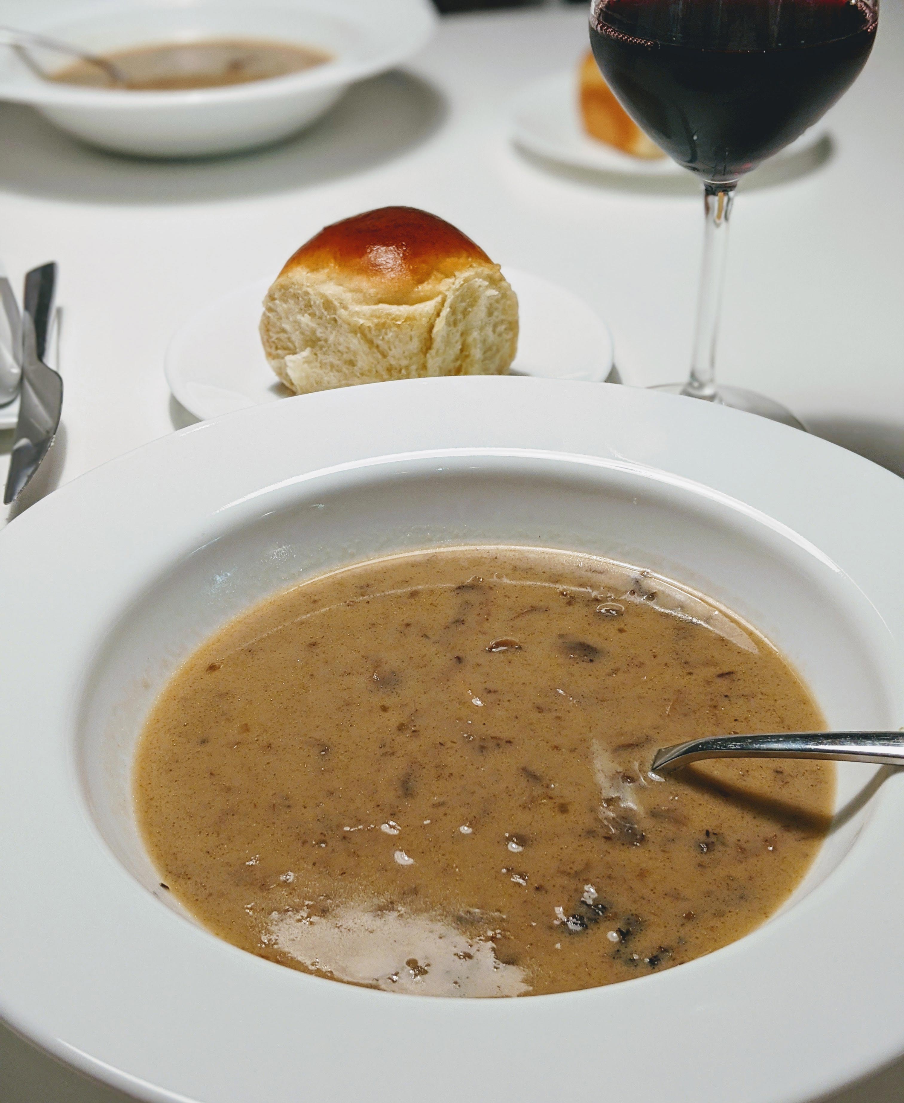 Crème de champignons