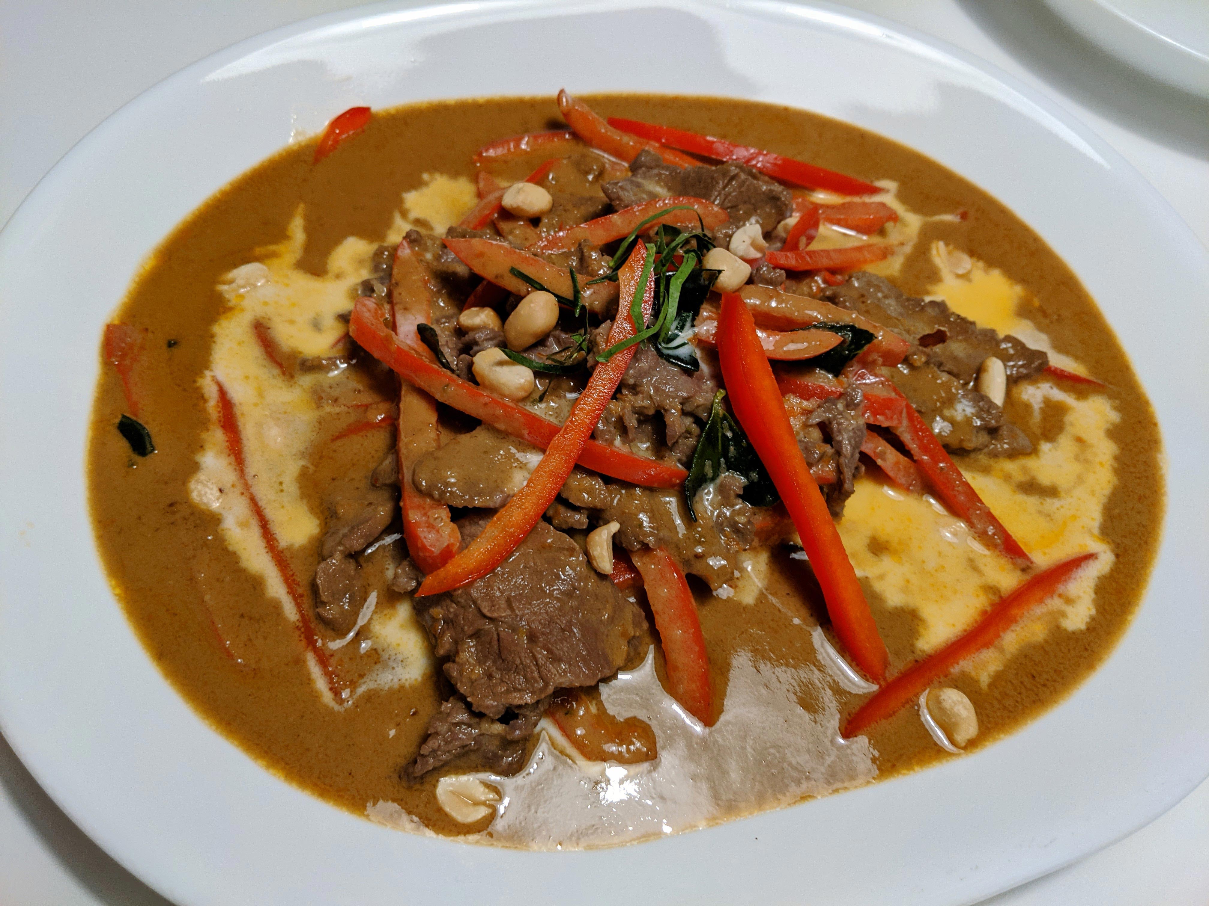 Cari panaeng au bœuf